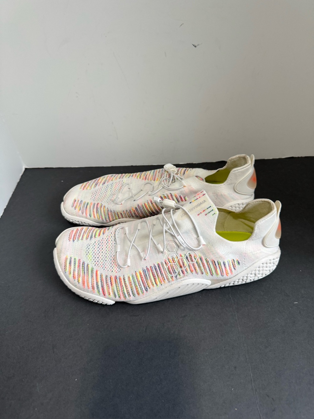 NWOT Vivobarefoot Motus Flex Training Shoes Men’s White Knit EU 43 - Picture 4 of 13